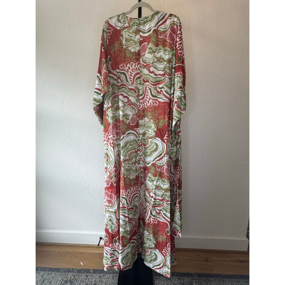Andrea Iyamah | Gamba Maxi Tie-Waist Robe - Picture 9 of 13